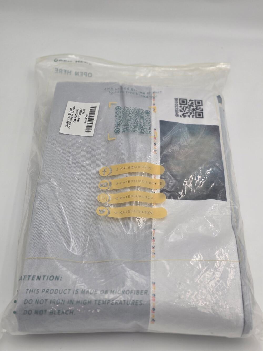Kate Photo Background Gray Microfiber Photography Backdrop BH1022504B New